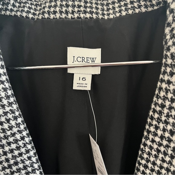 J Crew Houndstooth Sparkle Blazer - Picture 5 of 7